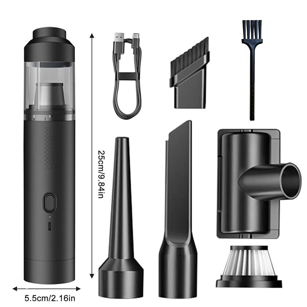 Slim V8 Handheld Car Vacuum Cleaner, 19000 Pa Powerful Cordless Vacuum Cleaner