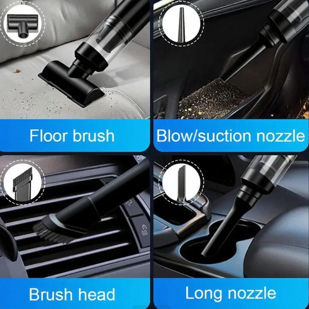 Slim V8 Handheld Car Vacuum Cleaner, 19000 Pa Powerful Cordless Vacuum Cleaner