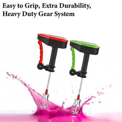 Manual Hand Held Whisk Rotary Egg Beater Whisk Hand Kitchen Mixer Blender Tool