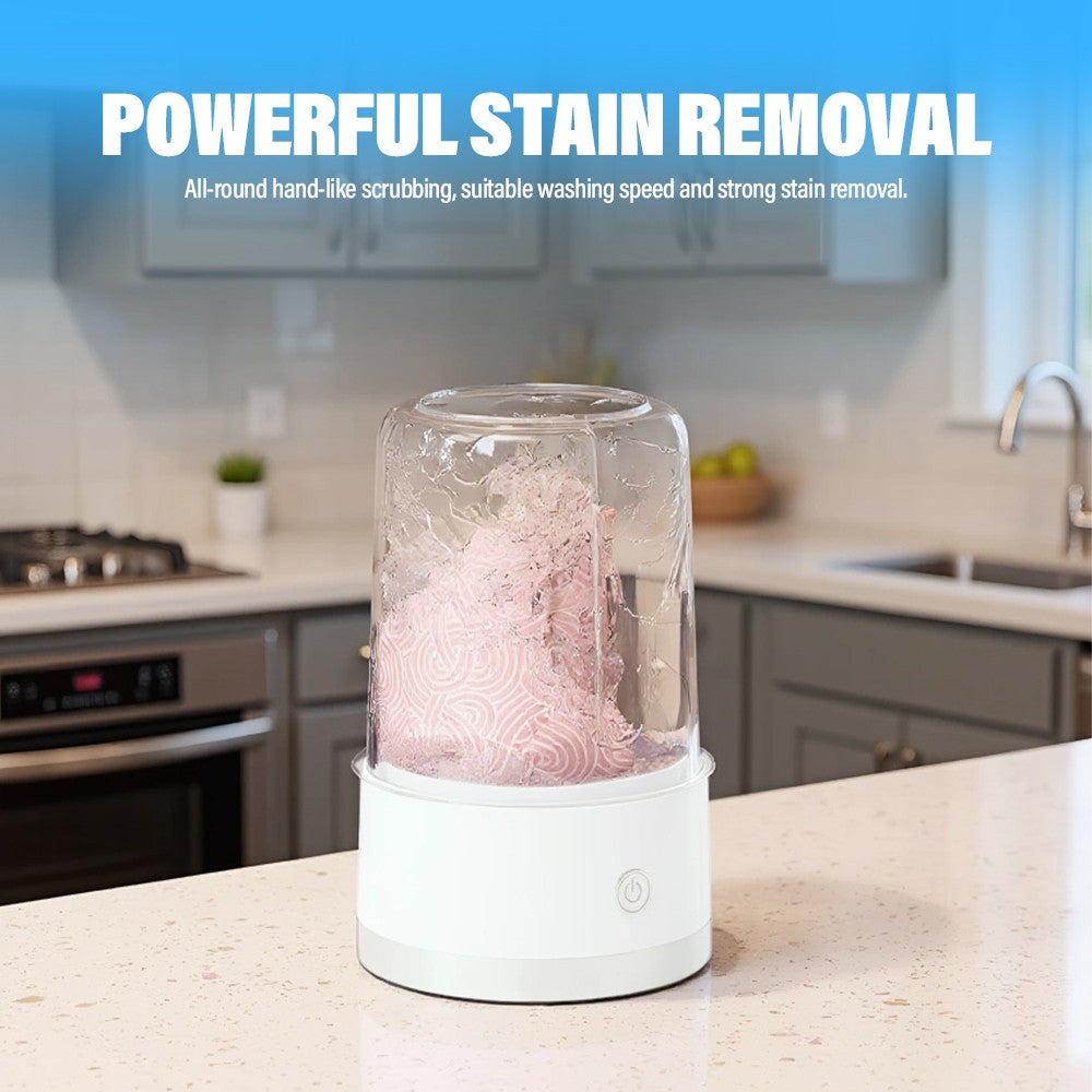 Wireless Washing Machine Portable Underwear Cleaner USB Rechargeable Mini Washer