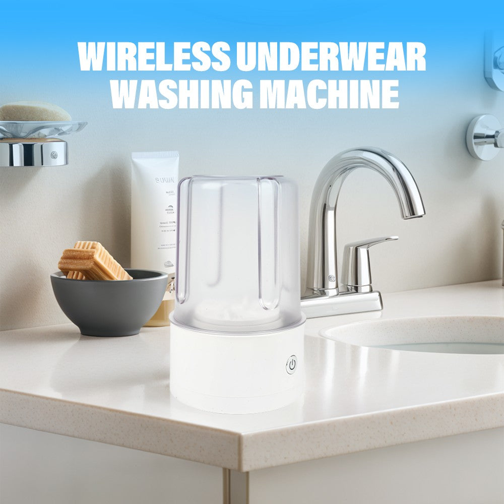 Wireless Washing Machine Portable Underwear Cleaner USB Rechargeable Mini Washer