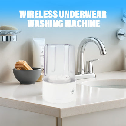 Wireless Washing Machine Portable Underwear Cleaner USB Rechargeable Mini Washer