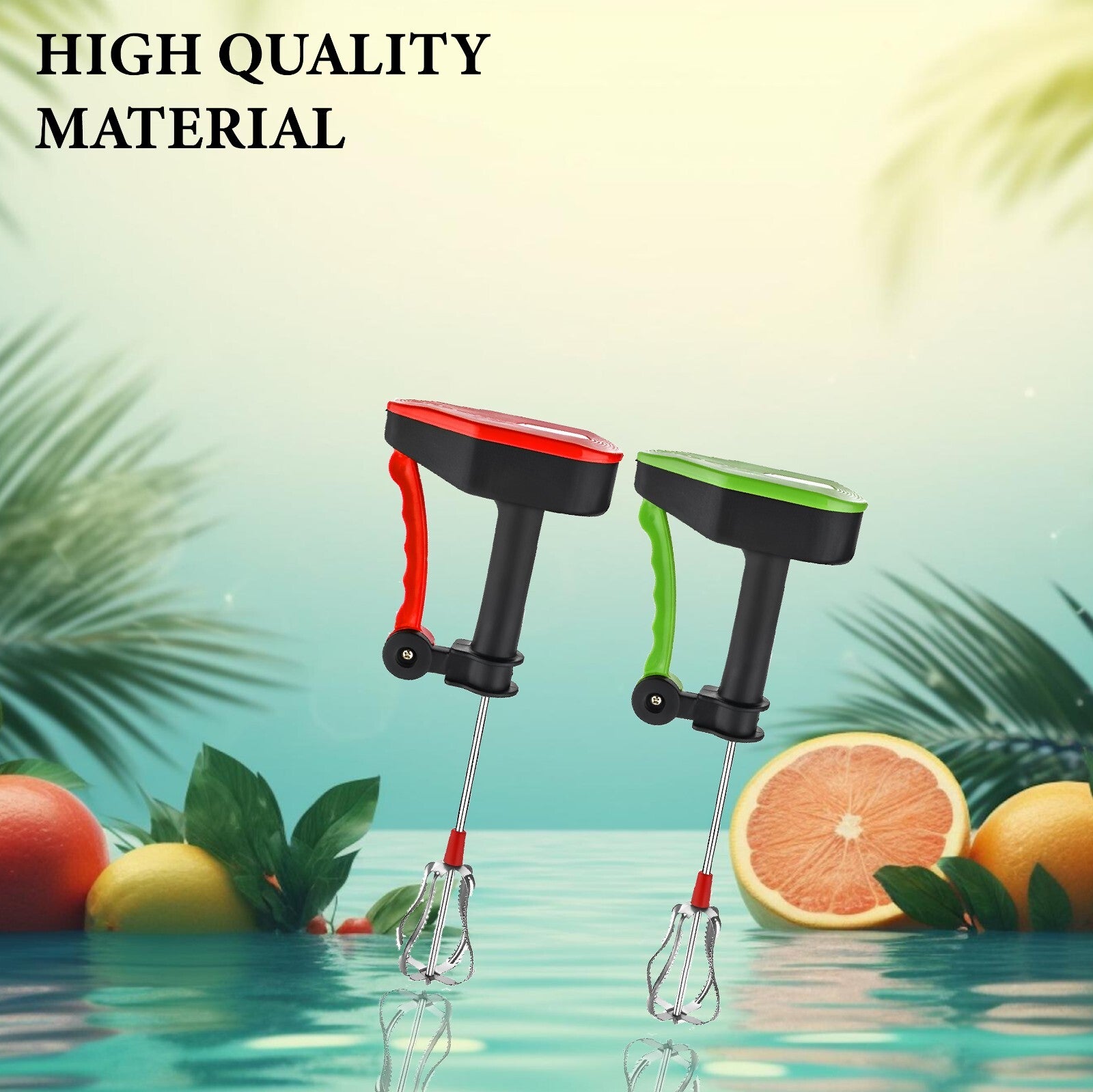 Manual Hand Held Whisk Rotary Egg Beater Whisk Hand Kitchen Mixer Blender Tool