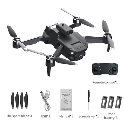 Remote Control Drone with Dual Camera 1080P Brushless Optical Flow Quadcopter Drone, Aerial Photography Remote Control Drone