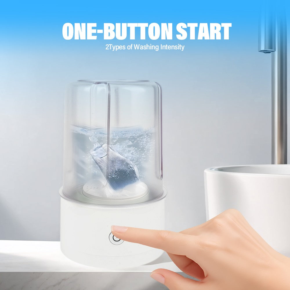 Wireless Washing Machine Portable Underwear Cleaner USB Rechargeable Mini Washer