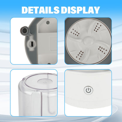 Wireless Washing Machine Portable Underwear Cleaner USB Rechargeable Mini Washer