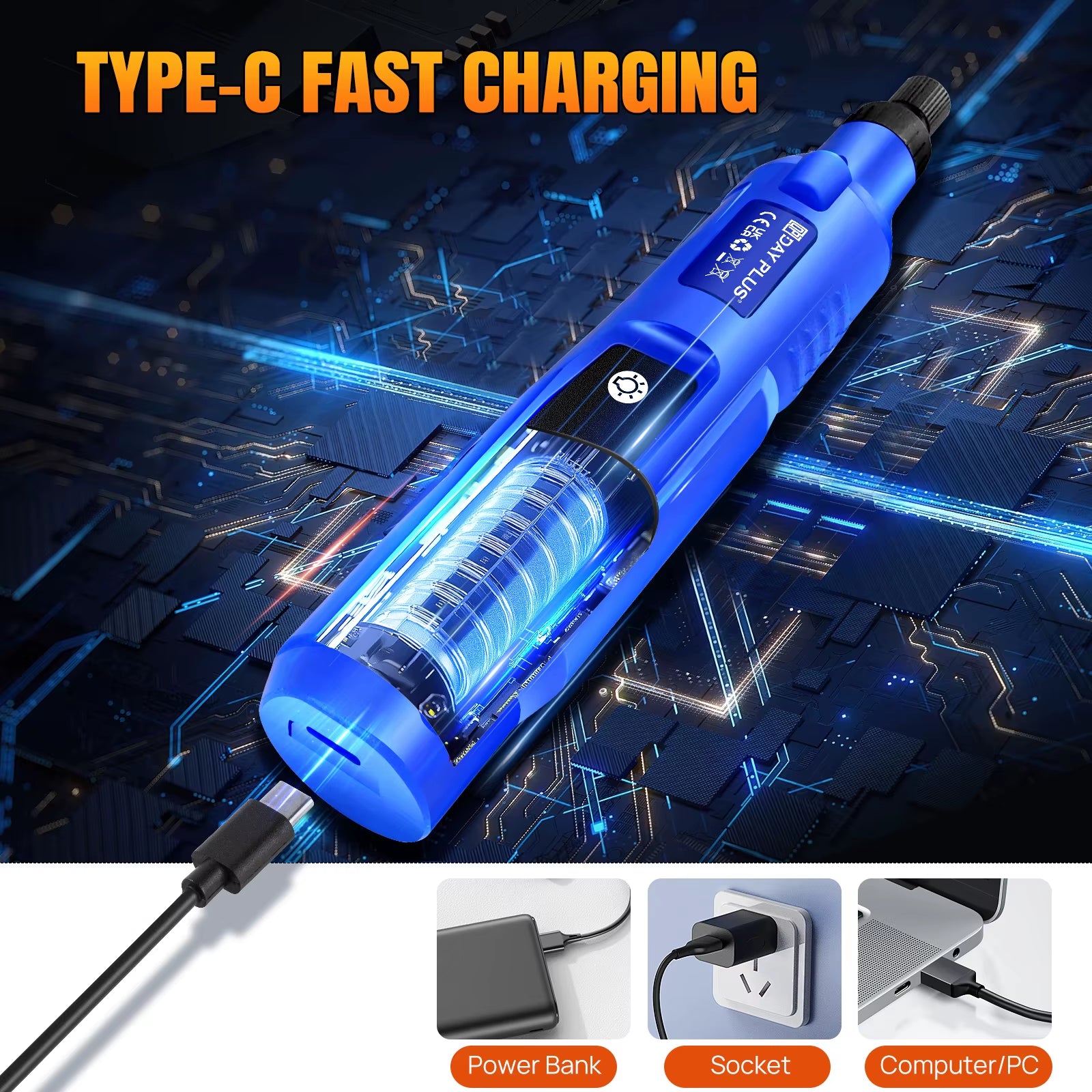 Cordless Rotary Tool Rechargeable with 1.5 Ah Li-Ion Battery, for Sanding, Polishing, Drilling, Etching, Engraving, DIY Crafts