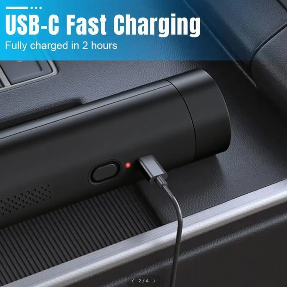 Slim V8 Handheld Car Vacuum Cleaner, 19000 Pa Powerful Cordless Vacuum Cleaner