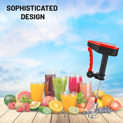 Manual Hand Held Whisk Rotary Egg Beater Whisk Hand Kitchen Mixer Blender Tool