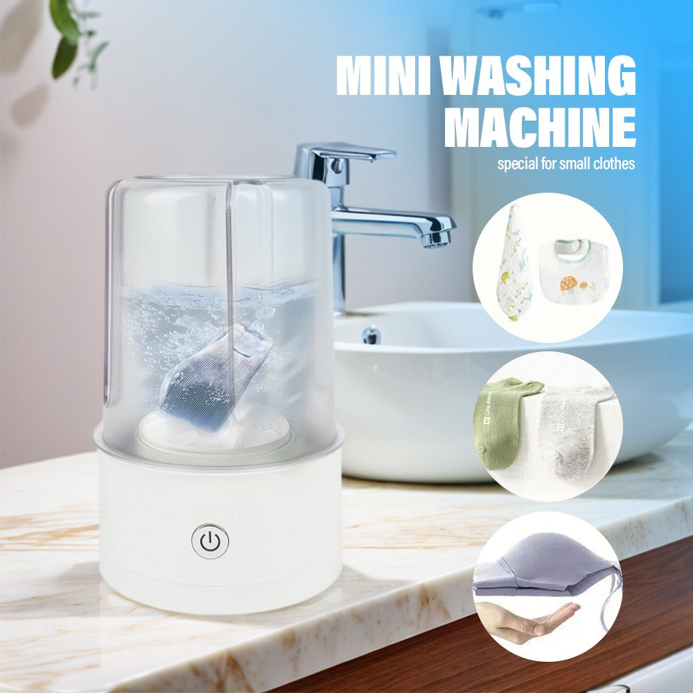 Wireless Washing Machine Portable Underwear Cleaner USB Rechargeable Mini Washer