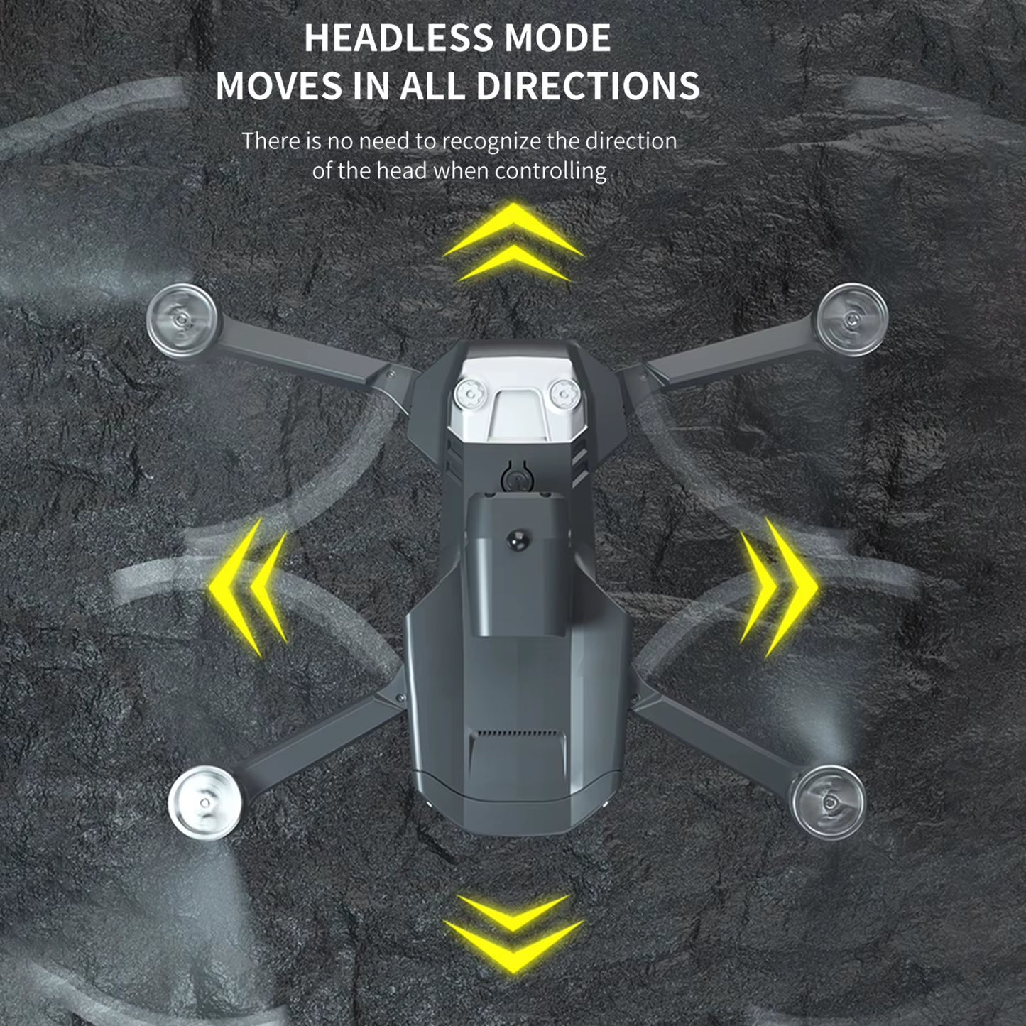 Remote Control Drone with Dual Camera 1080P Brushless Optical Flow Quadcopter Drone, Aerial Photography Remote Control Drone
