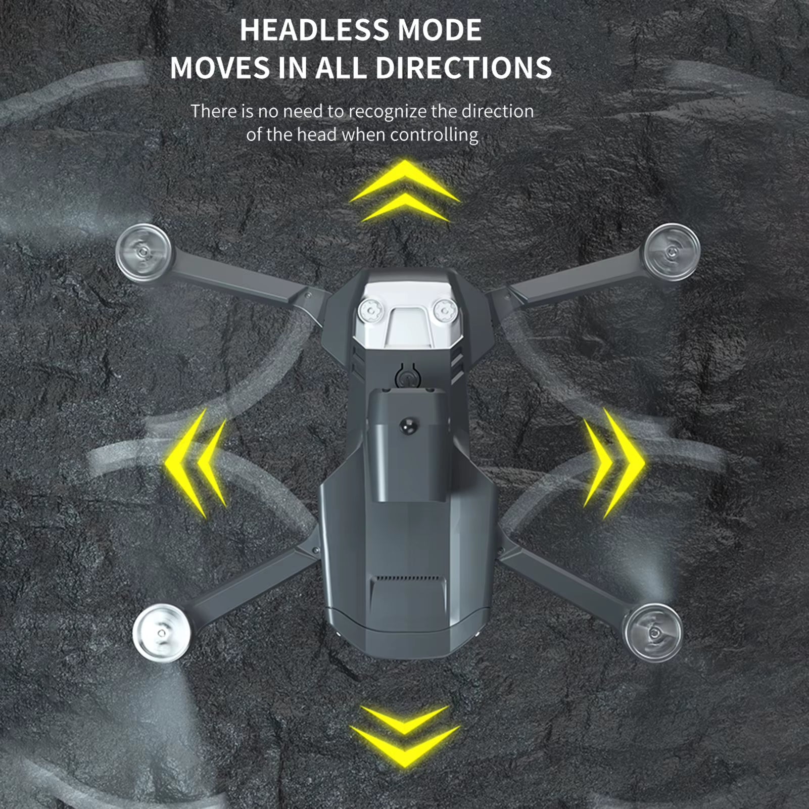 Remote Control Drone with Dual Camera 1080P Brushless Optical Flow Quadcopter Drone, Aerial Photography Remote Control Drone