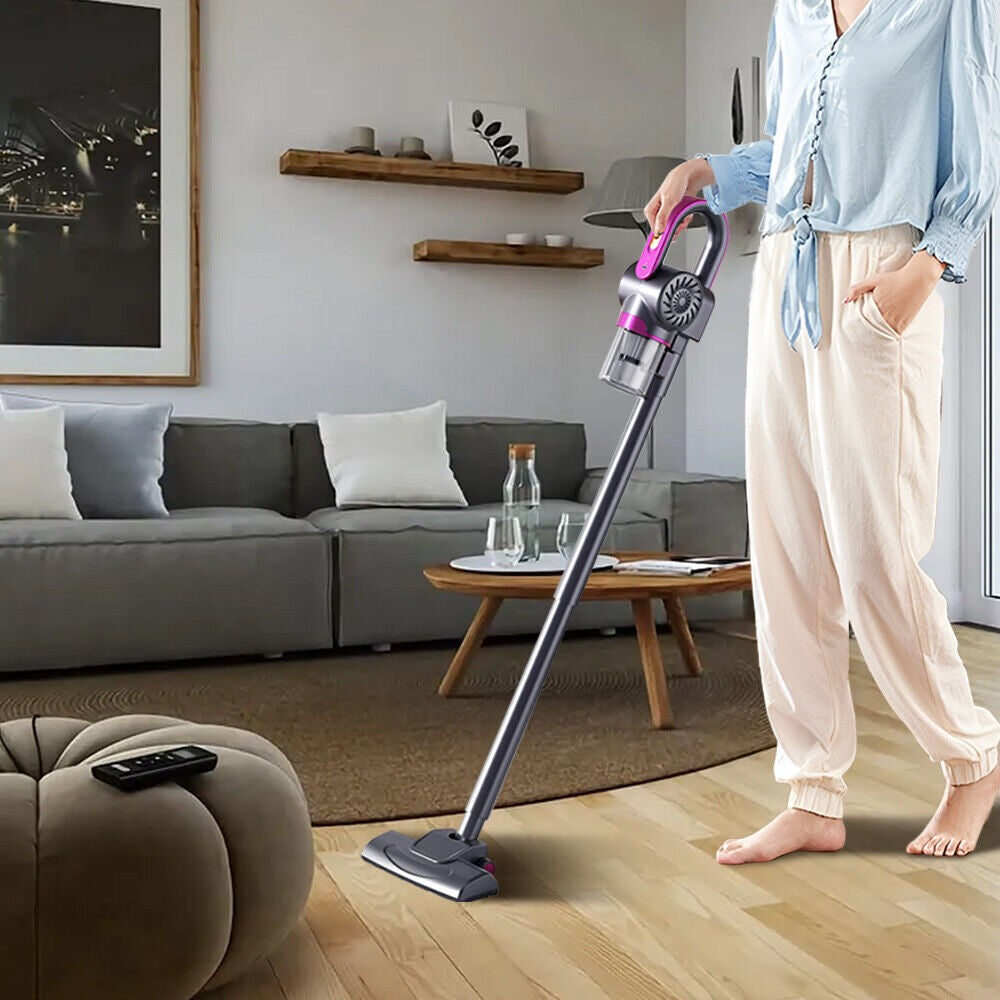 Cordless Vacuum Cleaner Hoover Upright Lightweight Wireless Handheld Bagless Vac